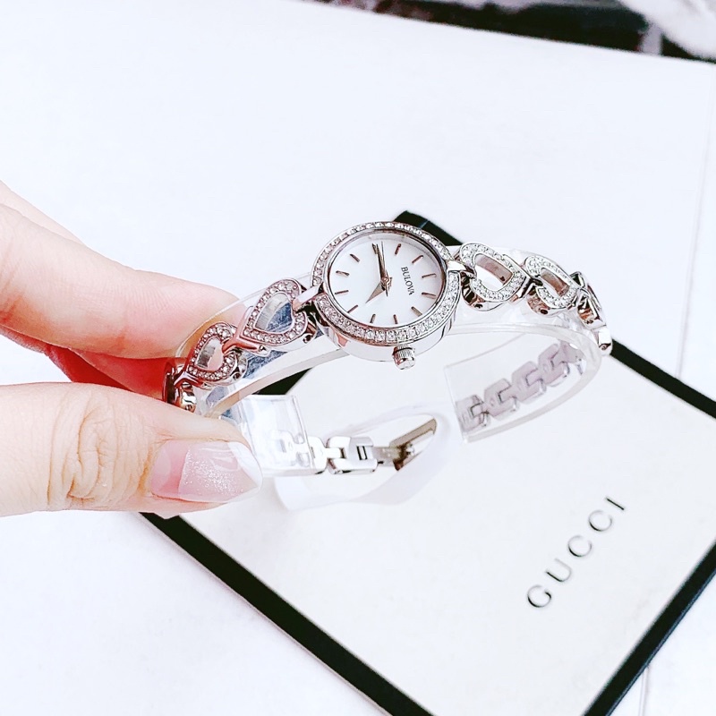 Đồng hồ nữ Bulova Women’s Quart Swarovski Crystal