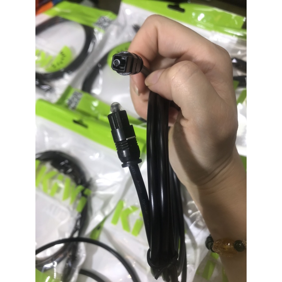 Dây quang 1,5m, cáp optical Kiwi 1.5m, cáp quang tín hiệu âm thanh