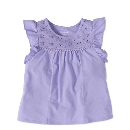 Áo cánh tiên thêu hoa cho bé gái hiệu Garanimals hàng xuất xịn từ 12kg đến 19kg màu tím cà