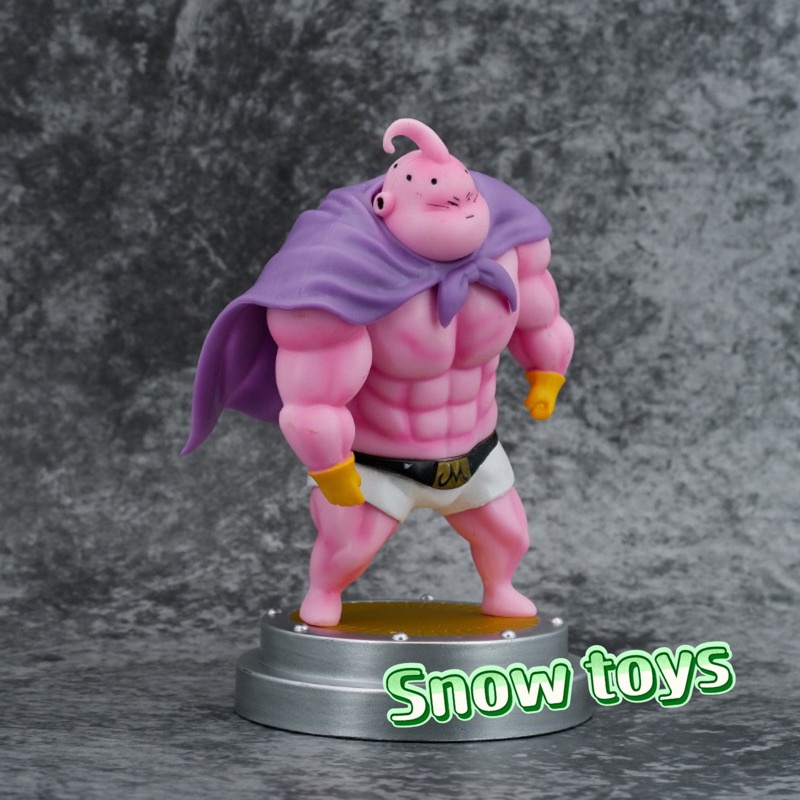 Mô hình Dragon ball - Mô hình Majin Buu béo siêu nhân lực sĩ MajinBuu - Ma bư mập Ma bư béo - Full box - Cao 15cm