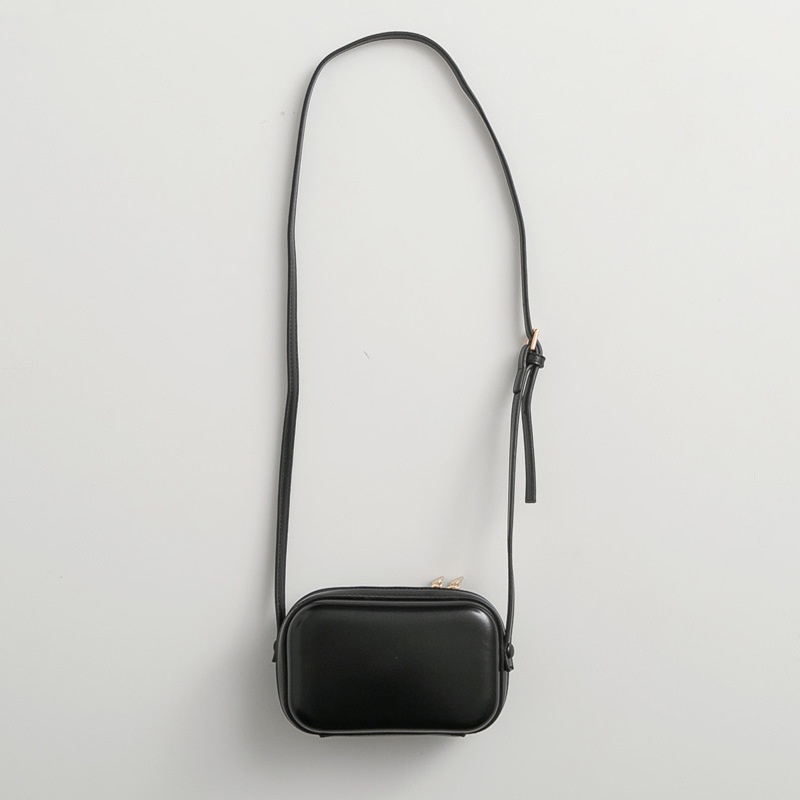 Túi Đeo Chéo mini Có Khóa Kéo Phong Cách retro Hàn Quốc Cho Nữ