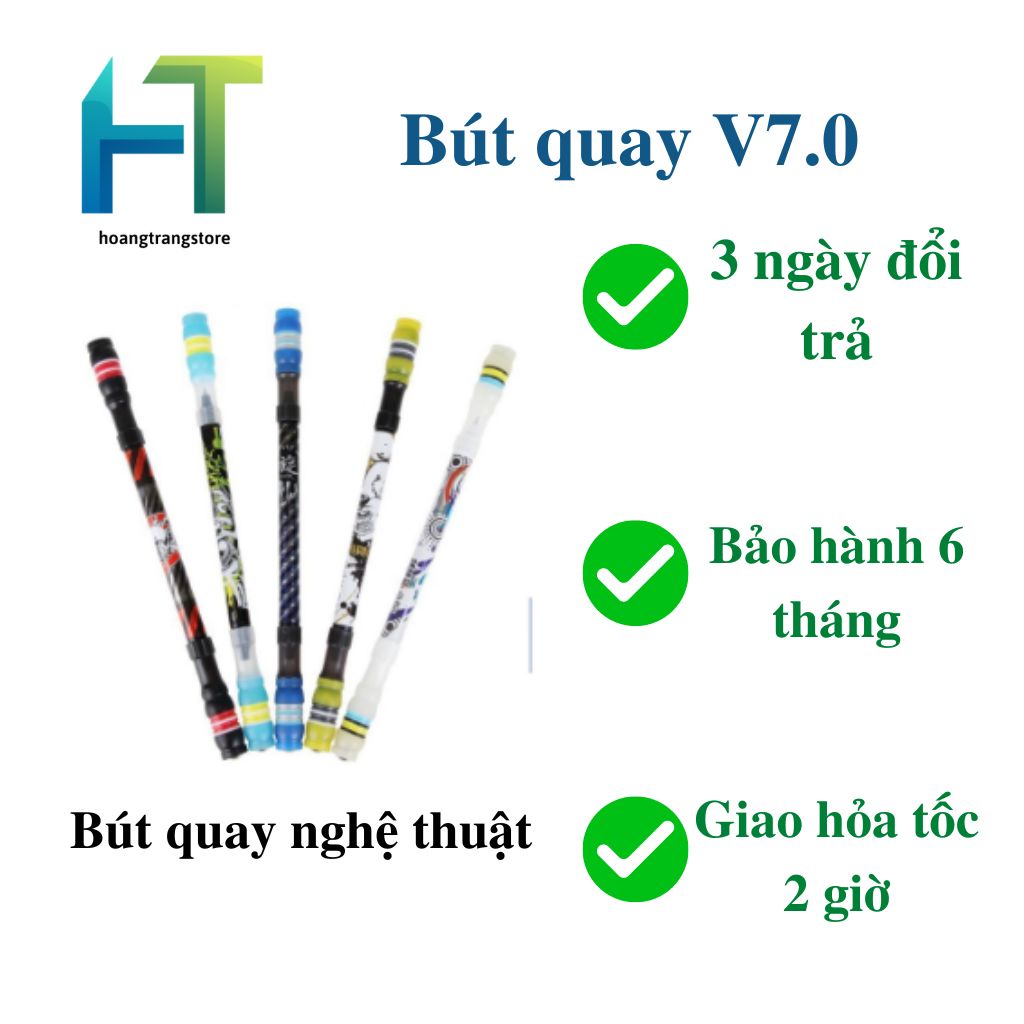 Bút quay - Bút quay nghệ thật V7.0,chịu nhiệt, dễ dàng điều chỉnh Mod, chống trượt tiện lợi cho văn phòng / trường học