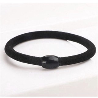 Dây cột tóc đen nút tròn siêu bền
