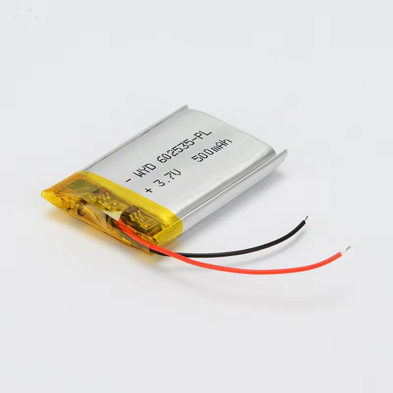 Pin Li-Po 3.7V 500mAh 602535  cho loa Bluetooth, smartwatch, định vị GPS, máy ghi âm, camera hành trình