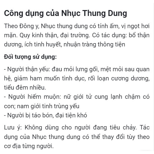 Nhục thung dung khô thái lát