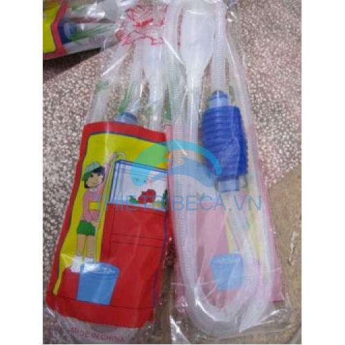 Bơm tay không van thay nước bể cá tiện lợi