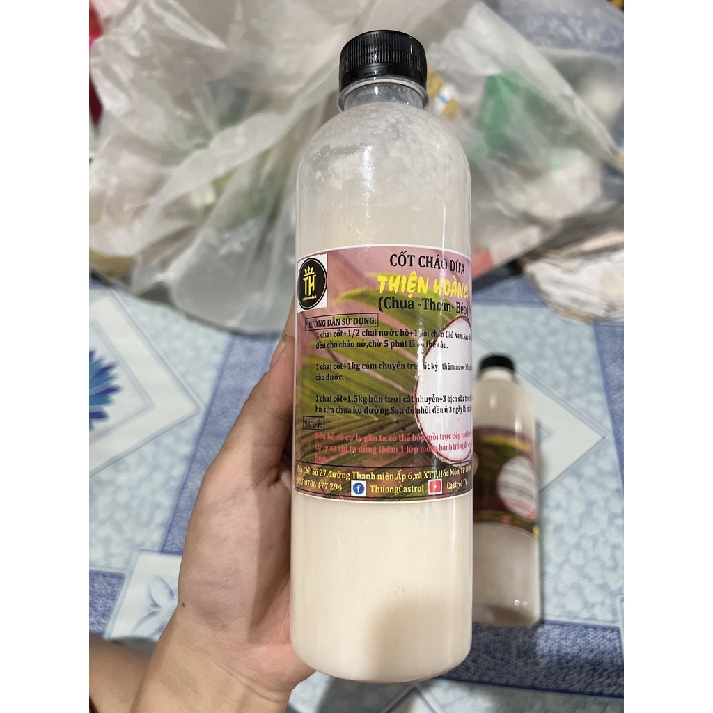 CỐT CHÁO DỪA Ủ