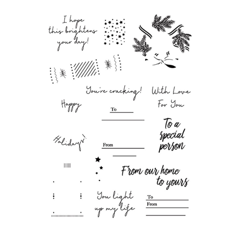 Con Dấu Silicone Trong Suốt Hình Hoa Trang Trí Sổ Tay DIY