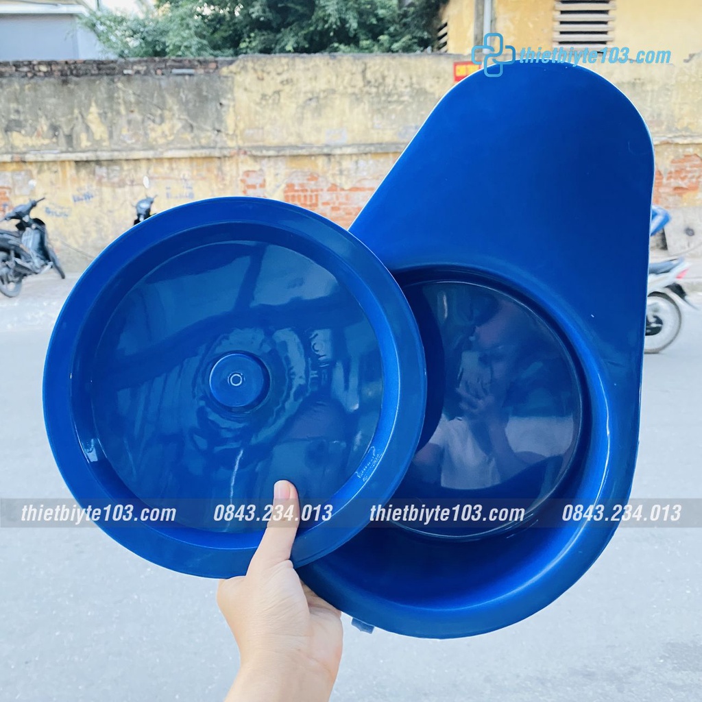Bô Bệt, Bô Dẹt Vệ Sinh Cho Nữ, Bô cho Người Nằm Liệt Giường 1 Chỗ Lâu Ngày Bằng Nhựa Cao Cấp, An Toàn