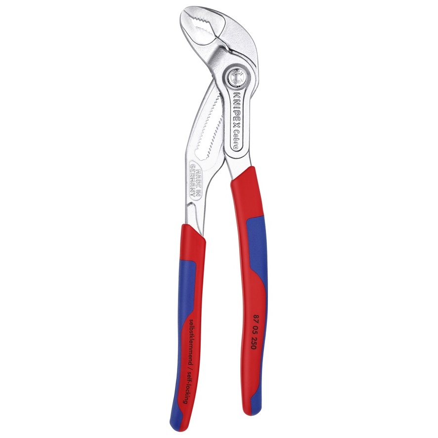 Kìm Nước Mỏ Quạ Knipex Cobra® 87 01 250/ 87 02 250/ 87 02 250 T/ 87 03 250/ 87 05 250 Mở đến Ø50mm dài 250mm_G7tools HN_