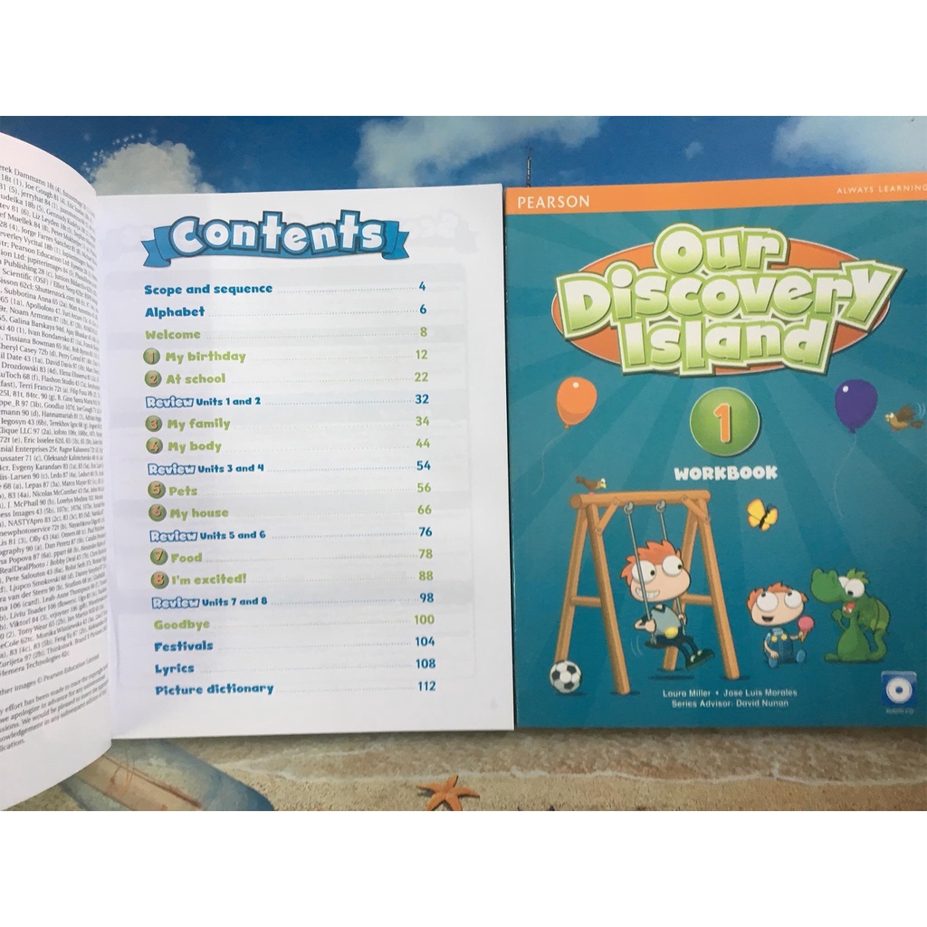 Sách- (Trọn bộ 2 cuốn) Our Discovery island 1 (Student Book + Workbook)