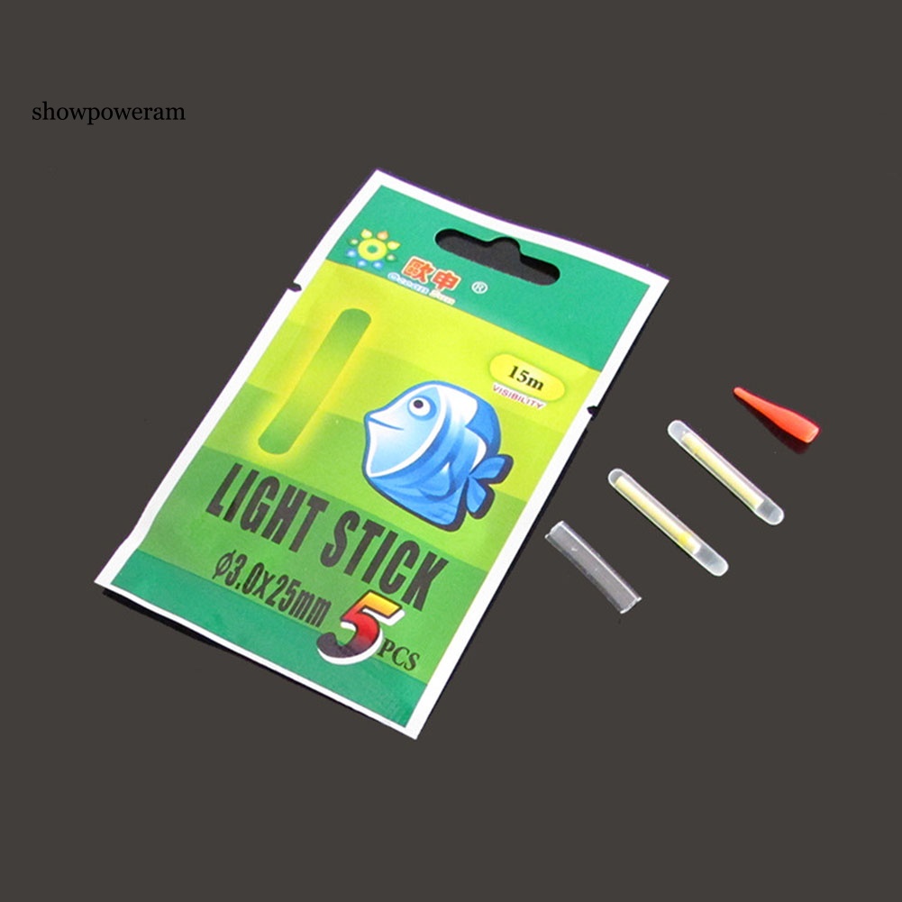 Set 50 Phao Câu Cá Phát Sáng Trong Đêm Tiện Dụng