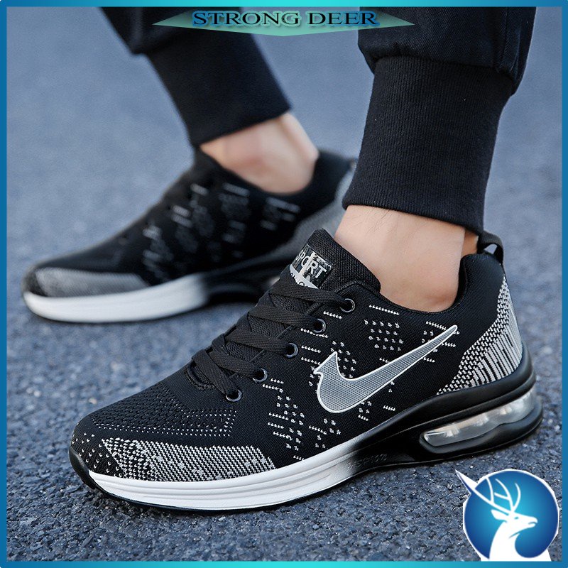 Giày Thể Thao Thoáng Khí Thời Trang Chống Trượt Kiểu Hàn Quốc Trẻ Trung Dành Cho Nam