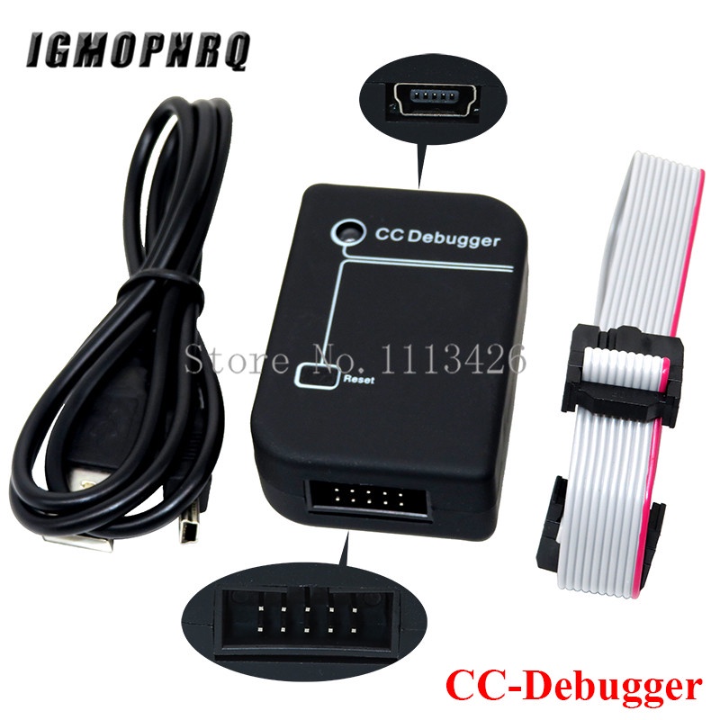 Thiết Bị Lập Trình CC2531 Zigbee CC-Debugger USB Lập Trình CC2540 CC2531 Kết Nối Bluetooth Với Mô Đun Vỏ Sò