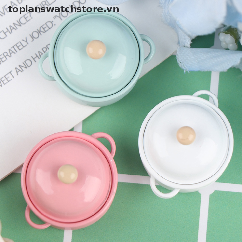 1 Nồi Nấu Súp Đồ Chơi Búp Bê Cỡ 1 / 12