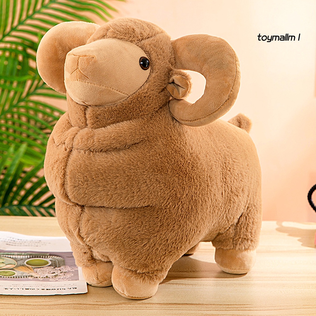Đồ chơi nhồi bông Hình Con Dê 40 / 50cm Mềm Mại Trang Trí Nhà Cửa