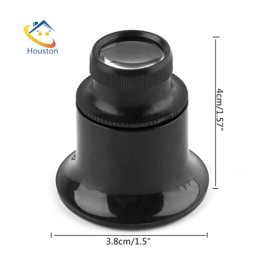 Kính Lúp Phóng Đại 20X Chuyên Dụng Sửa Chữa Đồng Hồ Đeo Tay