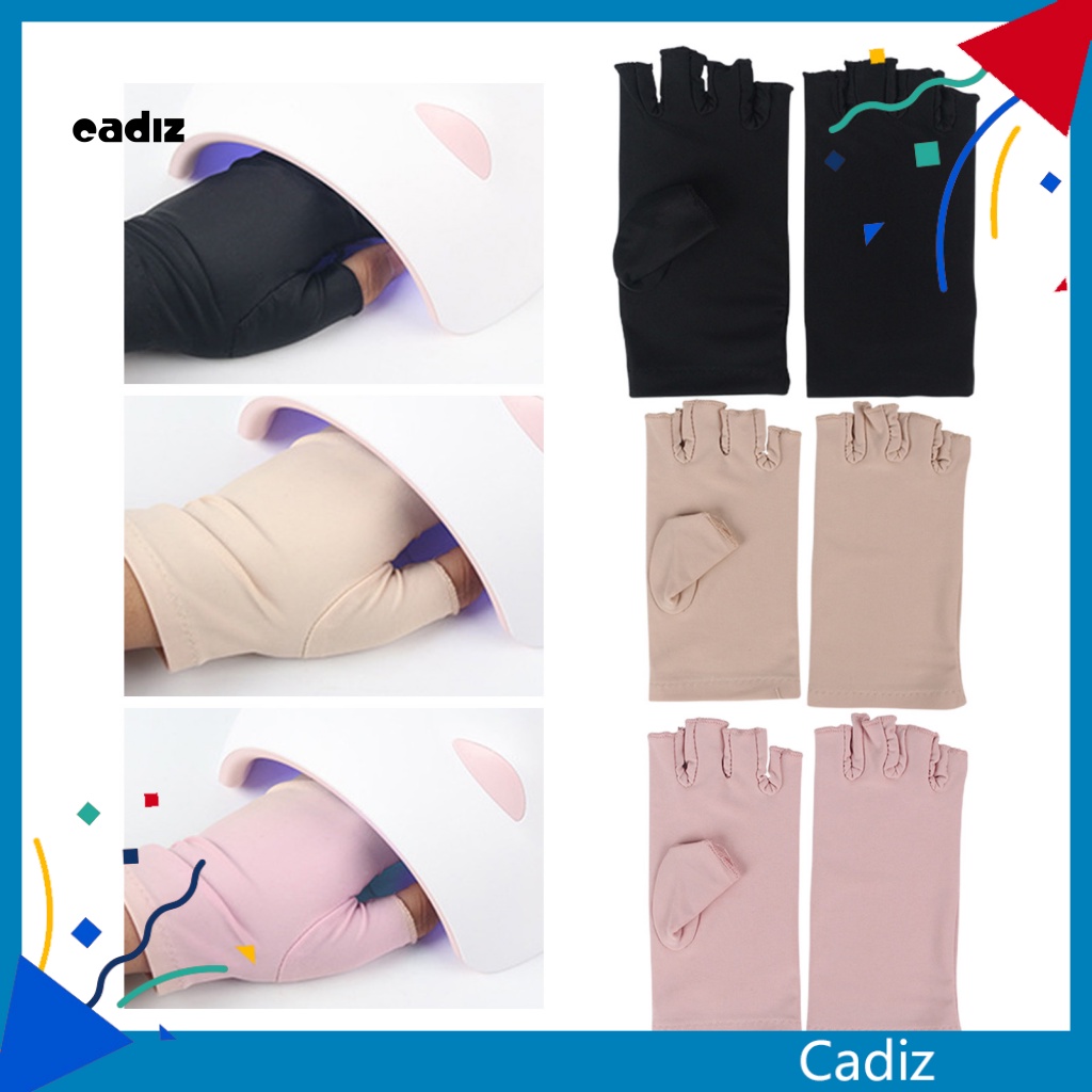 1 Cặp Găng Tay Mềm Mại Co Giãn Dùng Để Hong Khô Móng Tay