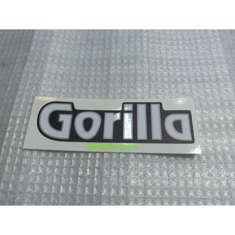 Nhãn dán bìa túi Honda Gorilla / gorilla1998