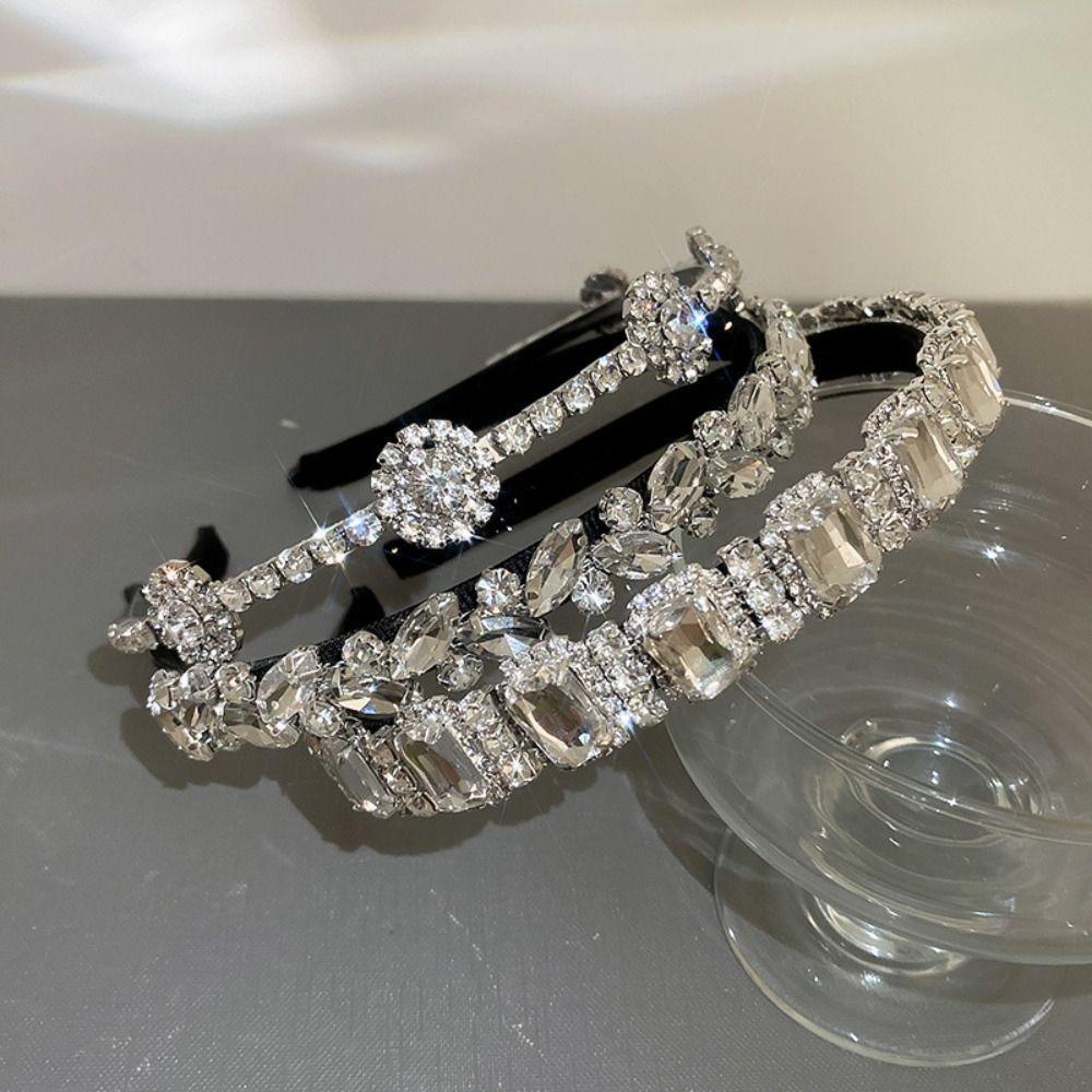 Băng Đô Cài Tóc Bản Rộng Màu Ngà Trang Trí Hình Bướm Cổ Điển Thanh Lịch Làm Quà Tặng Sinh Nhật / Cô Dâu|Băng Đô Cài Tóc Bằng Hợp Kim Cho Nữ