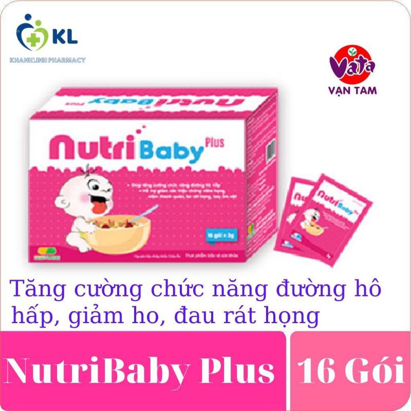 Cốm vi sinh NutriBaby tăng cường hệ hô hấp