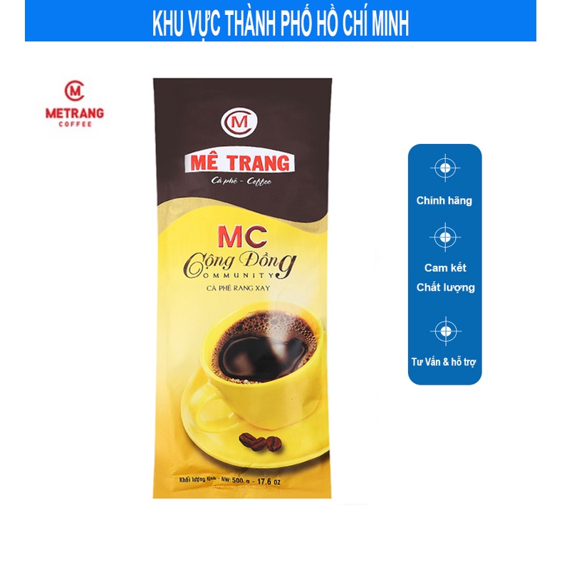CÀ PHÊ MÊ TRANG MCDĐ TÚI HẠT 500g