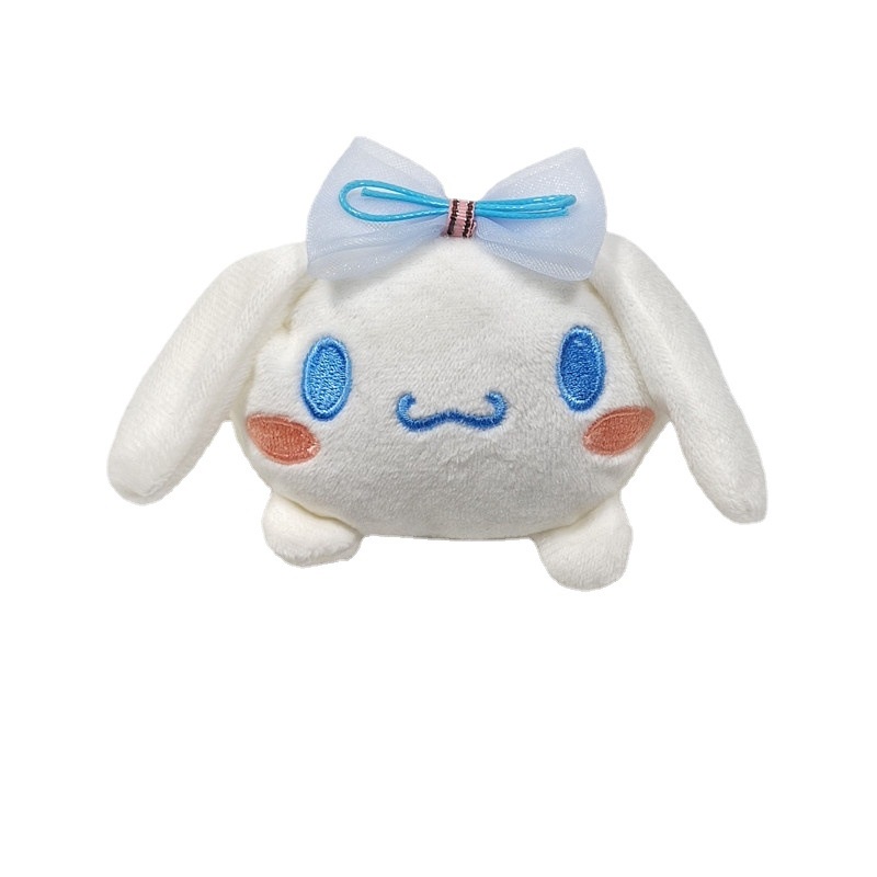 Ghim Cài Áo Hình Cún Sanrio Kuromi Pudding Melody Nhồi Bông Dễ Thương