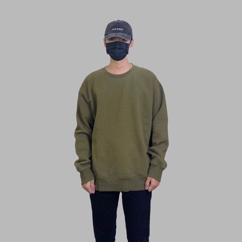 Áo sweater basic chất nỉ bông dáng rộng Brokeboiz