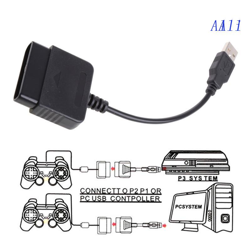 Dây Cáp Chuyển Đổi USB Cho Tay Cầm Chơi Game PS2 Sang PS3 PC