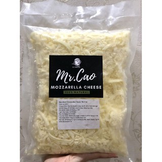 Phô mai Mozzarella bào sợi Mr.Cao Đức/Uruquay Túi 1kg
