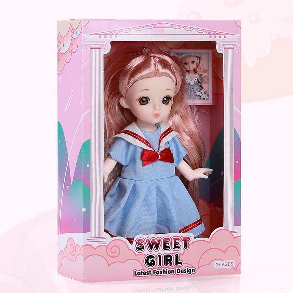 DARNELL Búp Bê BJD 1 / 12 BJD OB11 Có Khớp Chuyển Động Thời Trang