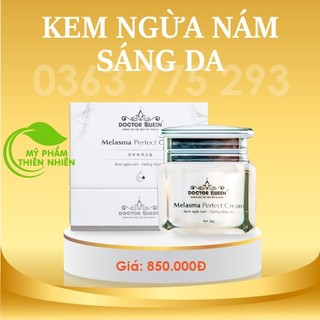 combo nám Doctorqueen ( gồm kem nám,kem trống nắng,serum vàng )
