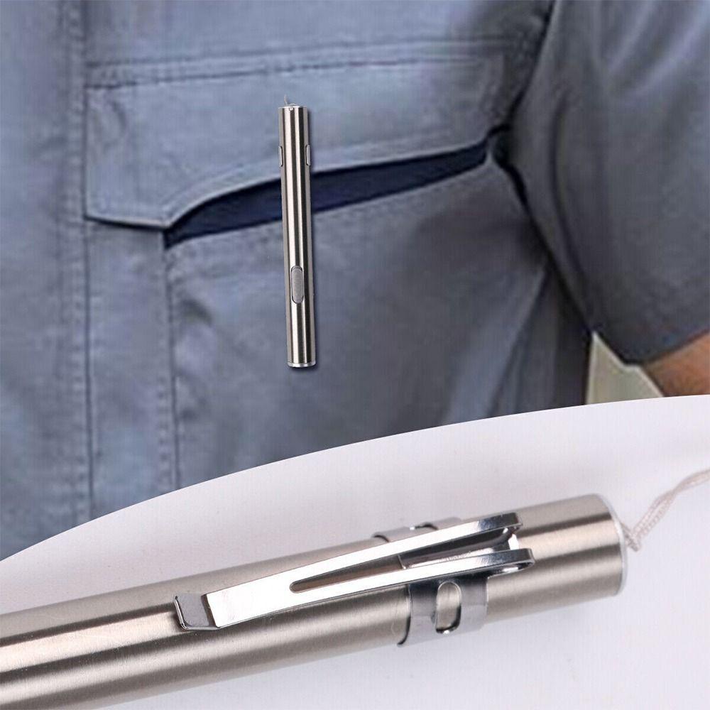 WATTLE Đèn Pin LED Mini Bỏ Túi Ánh Sáng Trắng Tiện Dụng