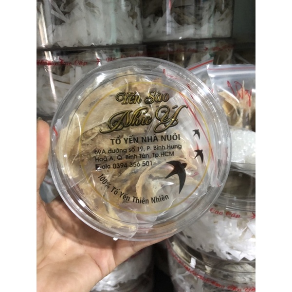 GÓI 10gram Chân hồng huyết Yến Thô sạch Ít Lông tặng kèm nhíp  và đồ chưng