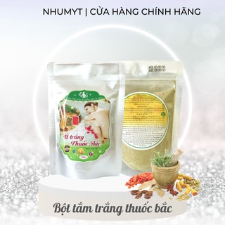 Bột tắm trắng thuốc bắc 24 vị,ủ trắng thuốc bắc body dưỡng trắng da