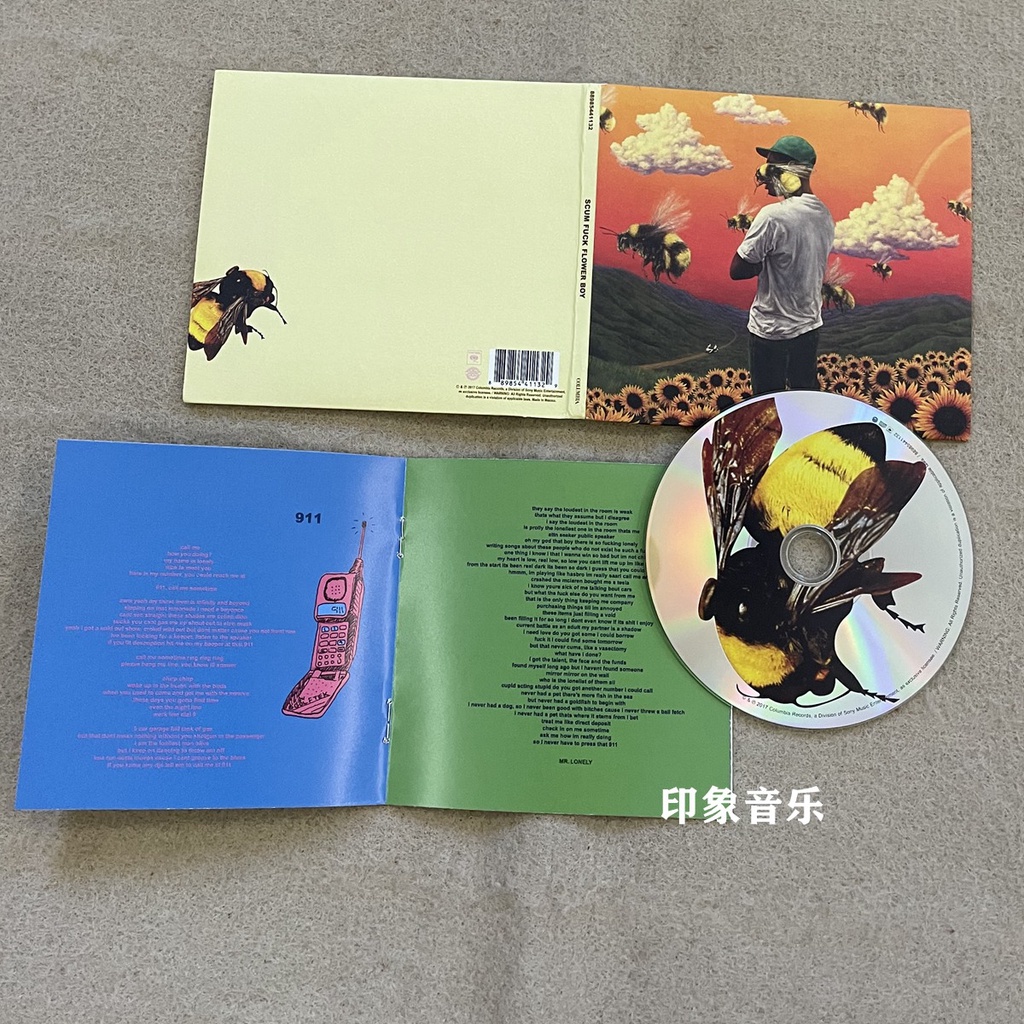 Đĩa cd album the creator flower boy t1111