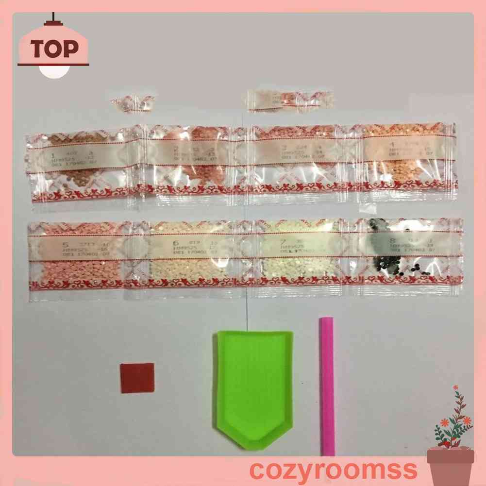 Bộ Tranh Đính Đá 5D Tự Làm 40x30cm Hình Khu Vườn Động Vật