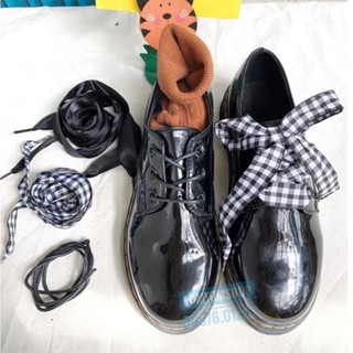 [CÓ SẴN] - giày oxford ulzzang 3 dây ruy băng thay thế - có clip - ảnh thật