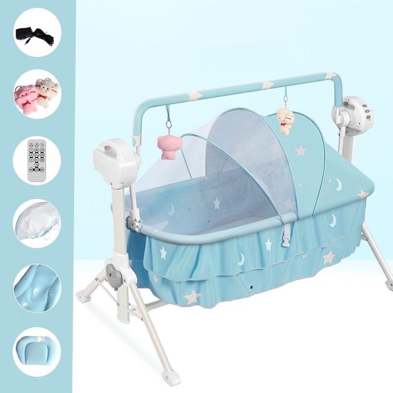 Nôi điện cho bé , nôi điện thông minh dành cho trẻ em sơ sinh từ 0 - 24 tháng