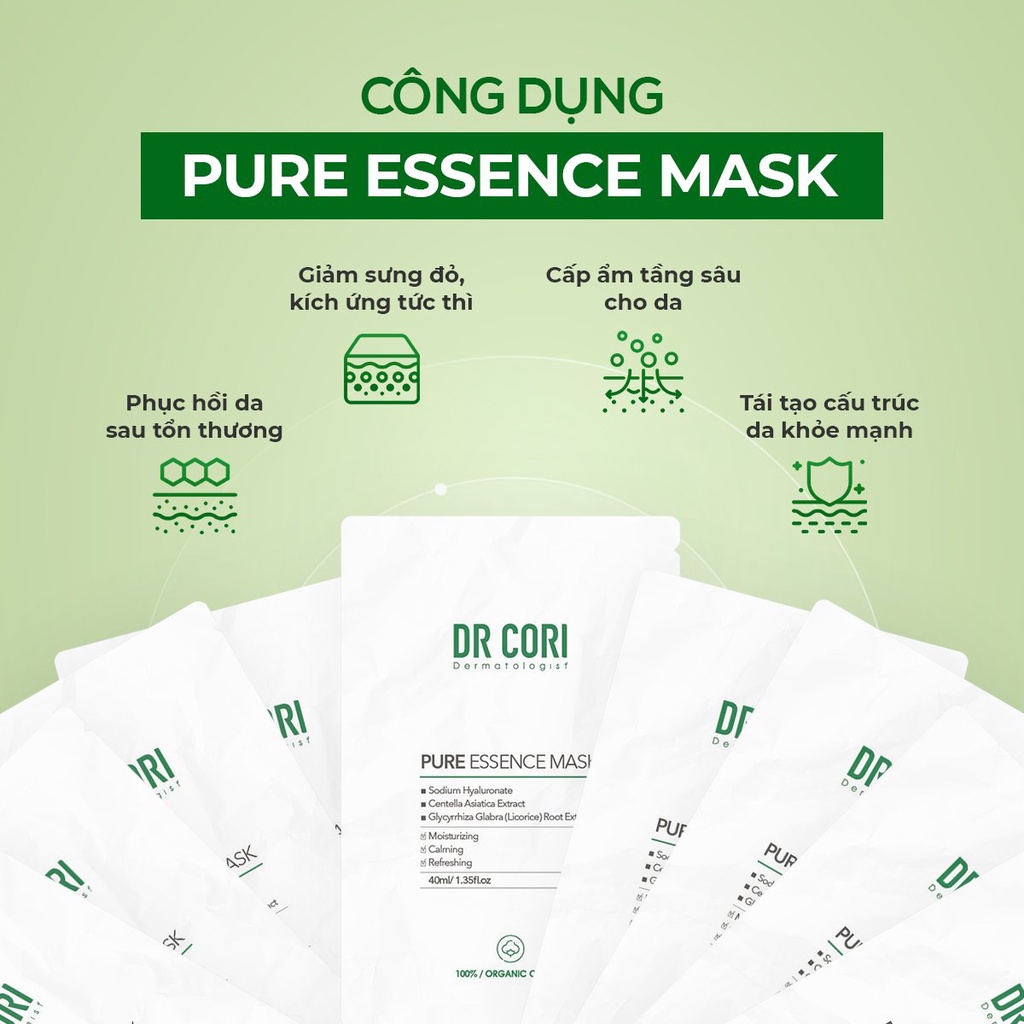 Mặt nạ tái tạo da Dr Pluscell Essence Mask