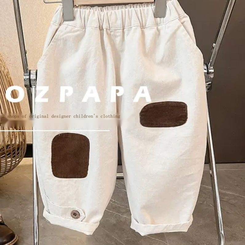 Bộ Áo Sơ Mi Tay Dài Thắt Cà Vạt + Quần Dài Phong Cách Mới Dành Cho Bé Trai