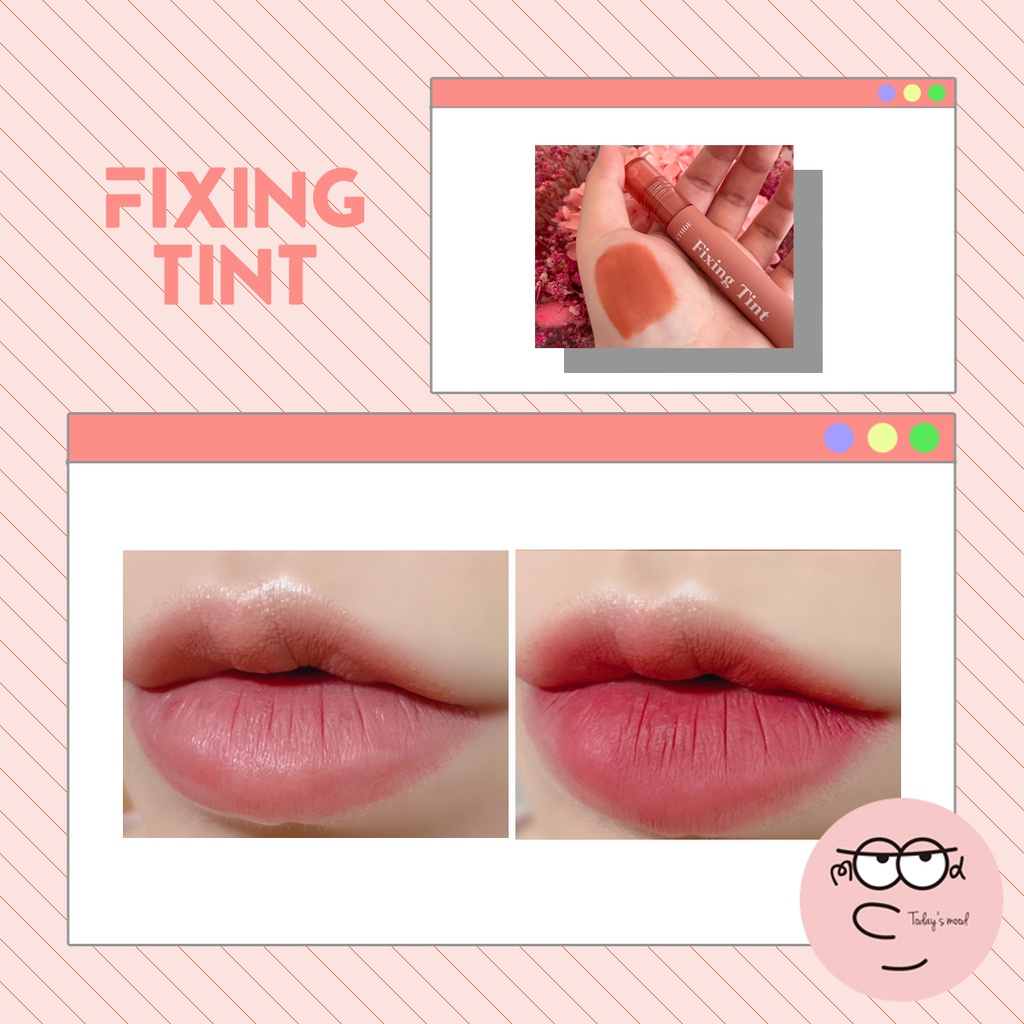 Fixing Tint 4g  4g **Hạn sử dụng đến tháng 1 năm 2024. | Son Môi Chất Lì Lâu Trôi Chuyên Dụng Cho Trang Điểm