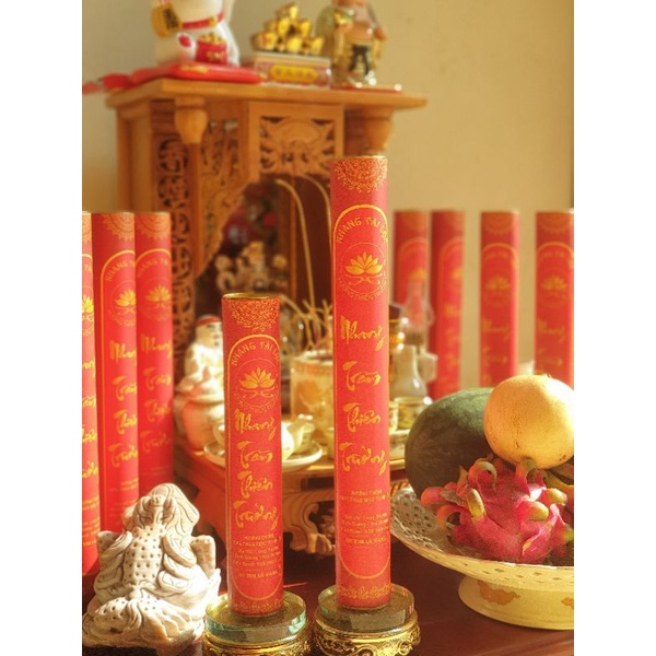 Nhang trầm, trầm hương, hương trầm cao cấp Trung Cư Rụng Tàn - Trầm Thơm, Ít Khói hiệu Thiên Trường