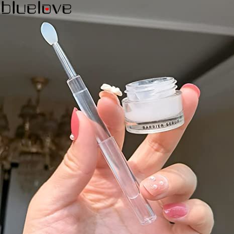 Cọ Trang Điểm Môi / Phấn Mắt / Môi Đầu Silicon Mềm Trong Suốt Đa Năng
