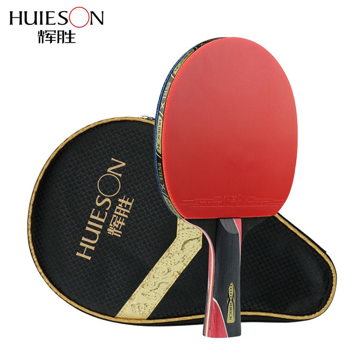 Vợt Đánh Bóng Bàn Huieson 5 Star Ping Pong Bằng Sợi Carbon Chuyên Nghiệp 9.8