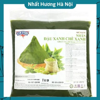 Nhân Đậu Xanh Chè Xanh Mauri 1kg