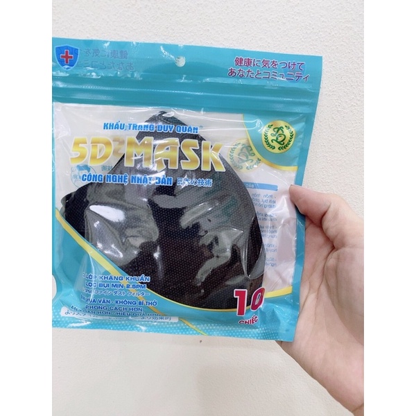 [Xả giá sốc] Thùng 100 chiếc khẩu trang 5d mask Duy Quân