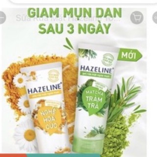 Hazeline sữa rửa mặt 50gr