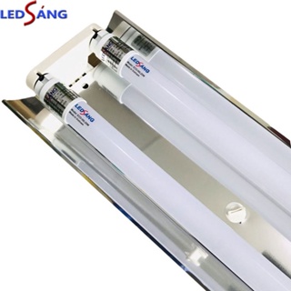 Máng Đèn LED Inox Đôi Ledsang 0.6M, 1.2M INO-C2-60, INO-C2-120