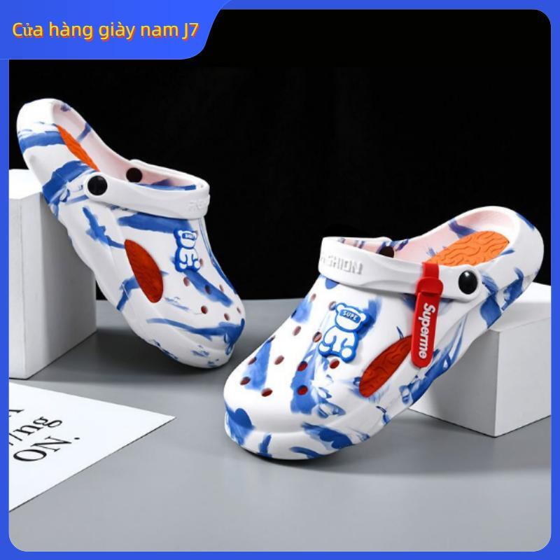 2023 giày rách mới của nam tất cả các kết hợp giày dép nhẹ đế mềm chống trượt